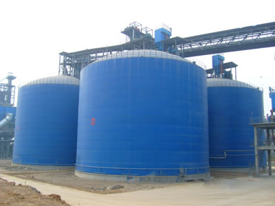 水满乡水泥钢板库改造