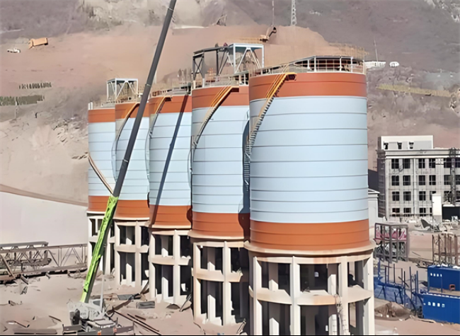 水满乡高架钢板仓